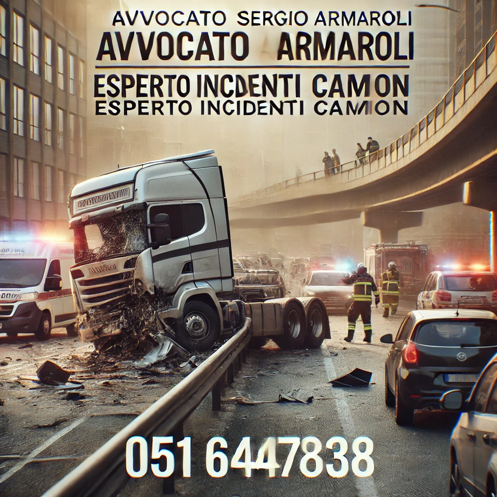 responsabilità camion tamponato da altro camion responsabilità morte conducente